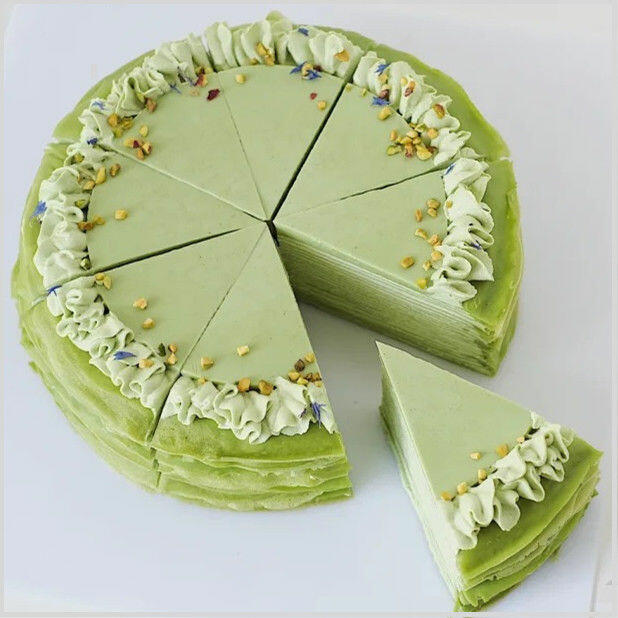 Matcha Melaleuca Cake