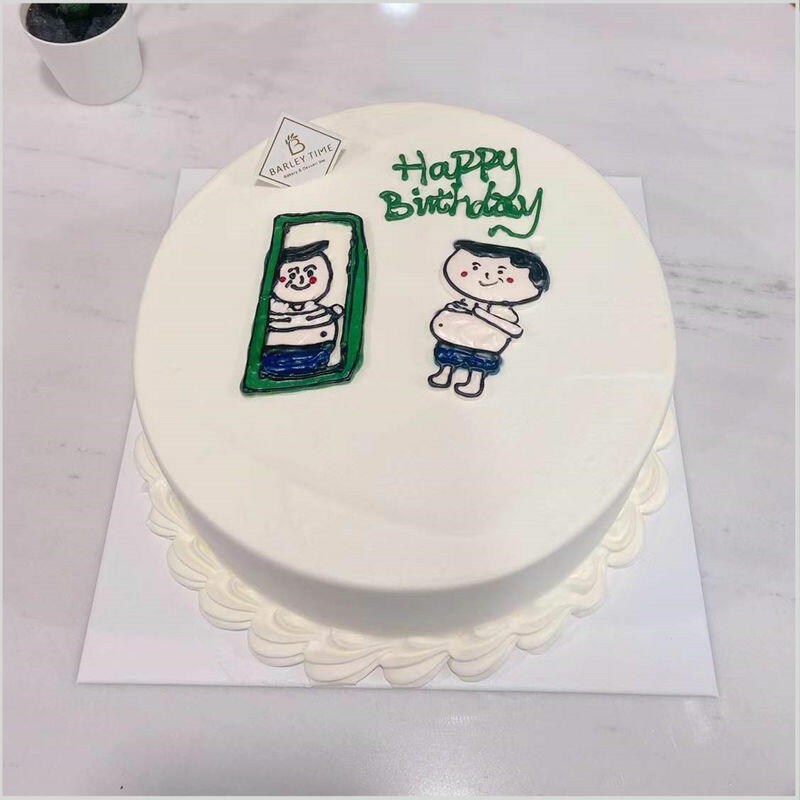 Hand Painted Cake